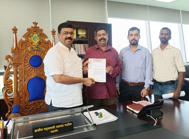 विरार पश्चिम रेल्वे स्थानक ते म्हाडा वसाहत पर्यंत बस फेऱ्या वाढविण्याची ग्राहक सेवा संस्थ्येची मागणी विरार पश्चिम रेल्वे स्थानक ते म्हाडा वसाहत पर्यंत बस फेऱ्या वाढविण्याची ग्राहक सेवा संस्थ्येची मागणी